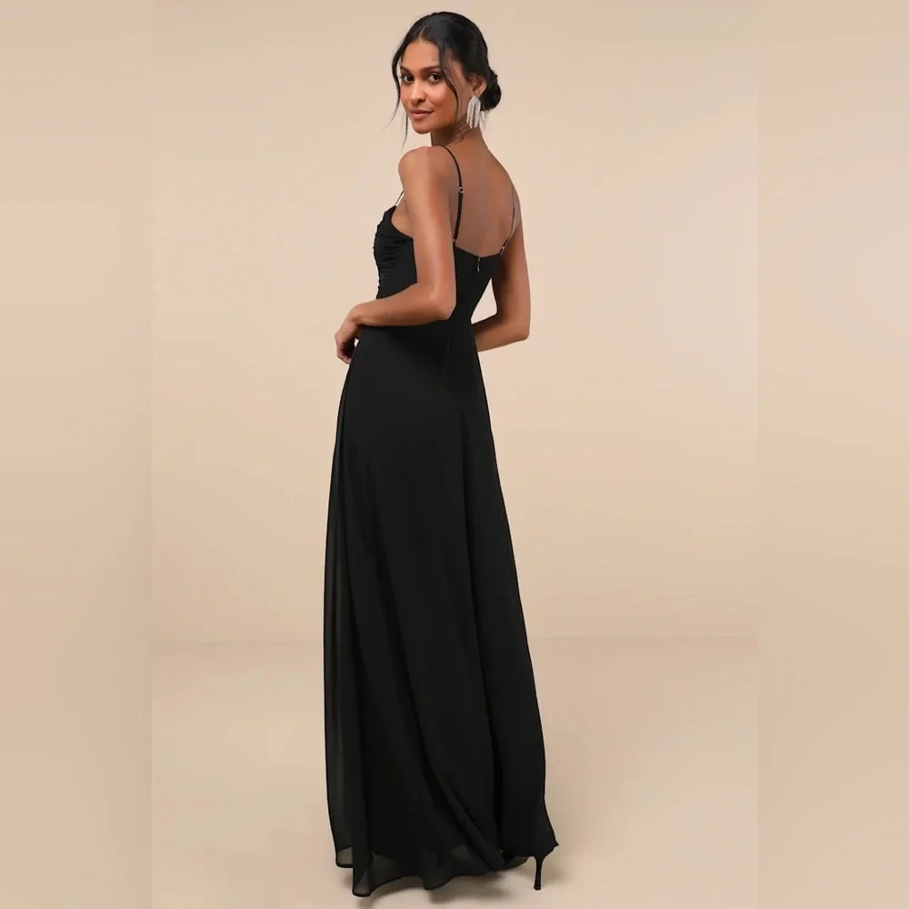 Lulus Sweeney Black Sleeveless Maxi Dress - Picture 2 of 9